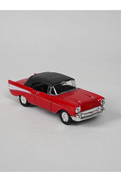 WELLY Licensed 1957 Chevrolet Bel Air Pull Drop Model Metal Car (1:34)