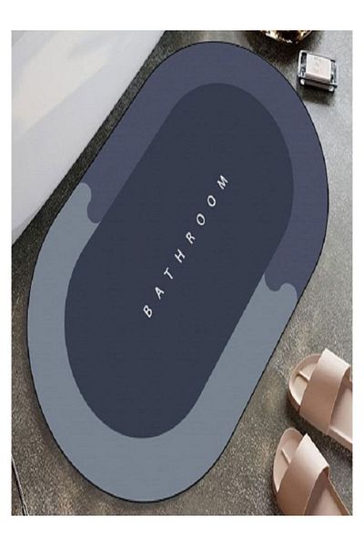PAKSOY TİCARET Covoraș de baie magic absorbant apă cu bază anti-alunecare