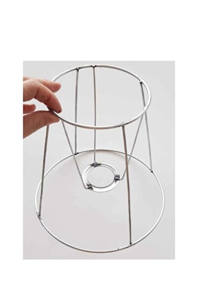 AHESAR TİCARET Abajur 25 Cm Alt Çap Üst Çap 14cm