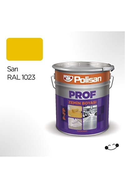 Polisan Prof Sarı Zemin Boyası (P-FP) 18 kg