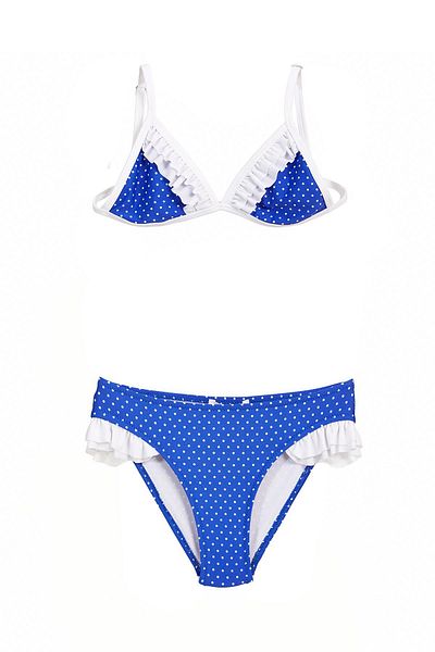 Argento Bikini pentru fete triunghi cu modele de buline 9057