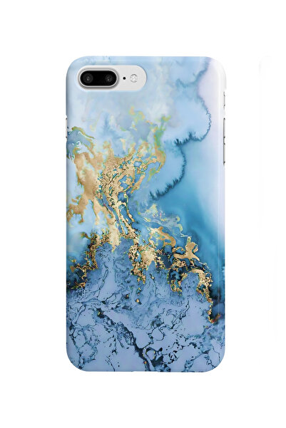 izzytech حافظة لهاتف آيفون 8 بلس، حافظة آيفون 7 بلس، سيليكون ناعم، تصميم فني ...