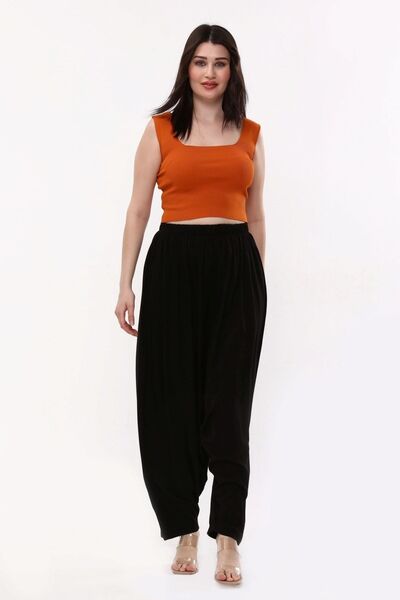 Genel Markalar Viskon Kumaş Siyah Yöresel Şalvar