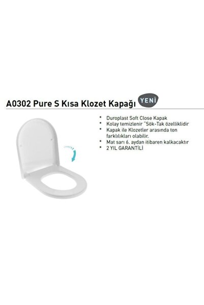 Bocchi V-tondo Rimless Asma Klozet Kanalsız Kısa Kapak Hariç Mat Beyaz