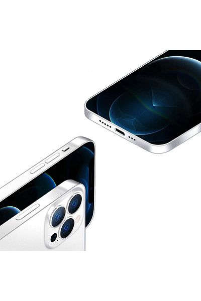 HyperAge حافظة رفيعة للغاية متوافقة مع هاتف Iphone 13 Pro Max مع سطح غير لامع لحماية الكاميرا وغطاء بتصميم بسيط