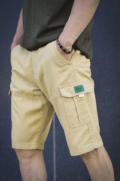 Oksit Orso Cotton Linen Comfort Ανδρική Τσέπη Bermuda Capri
