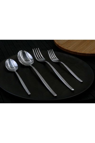 Viyalente Swords Roma 60 Piece Matte Cutlery Set