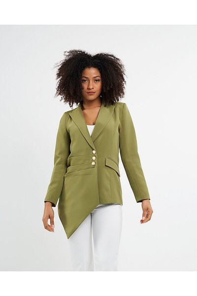 ŞeFa colection Asymmetrical Blazer Jacket