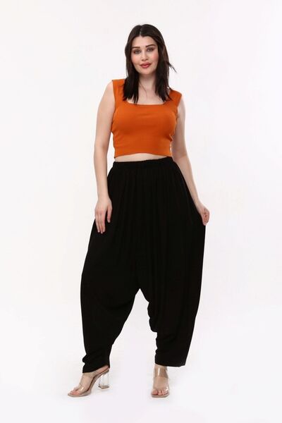 Genel Markalar Viskon Kumaş Siyah Yöresel Şalvar