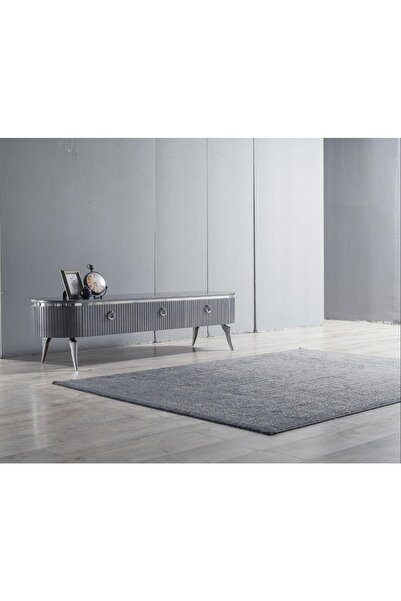 EVNESYA Desing Tv Sehpa Gri 200cm