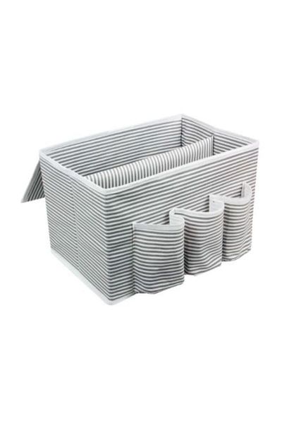 HOLLYHOME Bedside Organizer 35x23x23cm