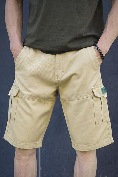 Oksit Orso Cotton Linen Comfort Ανδρική Τσέπη Bermuda Capri