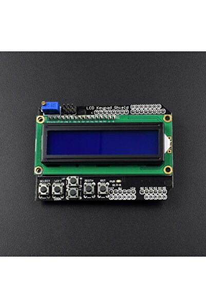Arduino 1602 Lcd Ve Tuş Takımı Shield / Keypad Shield Module Display For Duemilanove Uno Mega