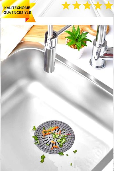 kalitexhome Round Silicone Sink And Bathtub Strainer, Sink Plug Drain Protector 1 PCS