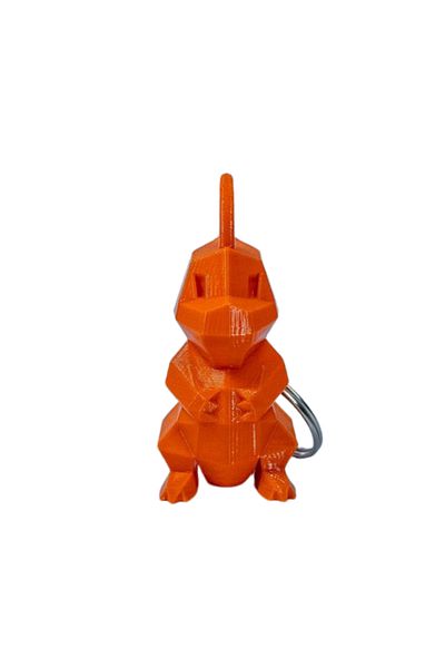 Tesseract Charmander Orange Keychain