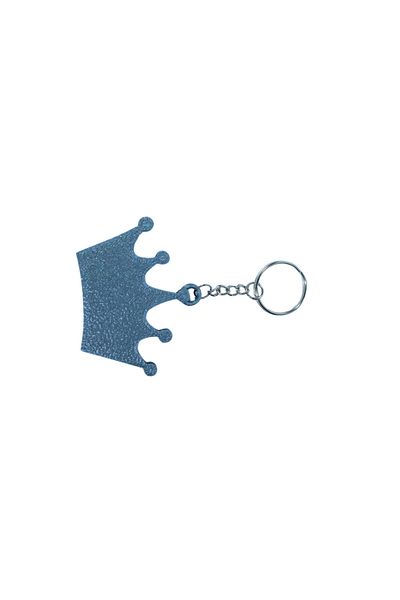 Tesseract Silver Crown - Keychain