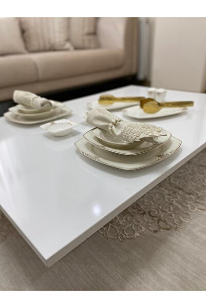 Genel Markalar Yer Sofrası Metal Katlanır Ayaklı (MDF)