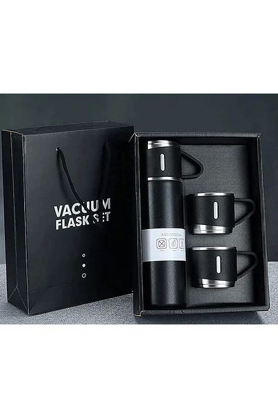 devigo 500 ML Vacuum Thermos Cup Set - Can Stay Hot and Cold for 12 Hours