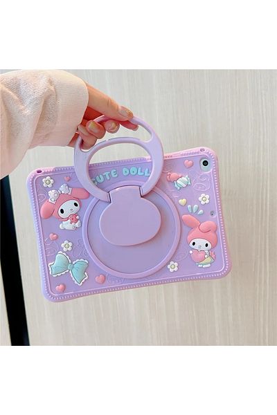 UnDePlus iPad Air 11 Inch M2/M3 Compatible Case Cute Dolls Kids Character Style