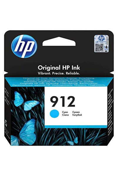 HP 912-3yl77ae Mavi Kartuş