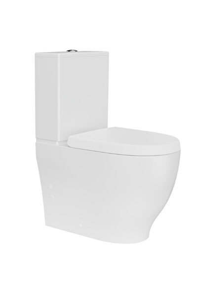 Creavit Mare Kanalsız (RİM-OFF) Duvara Dayalı Klozet Set