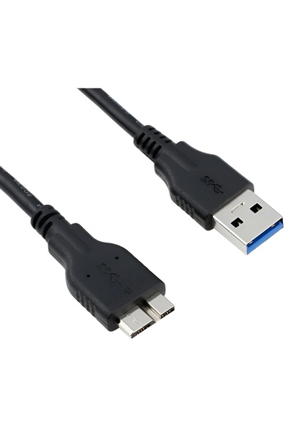 USB 3.0 Taşınabilir HDD Kablosu 1 Metre Yüksek Hızlı Veri Aktarımı