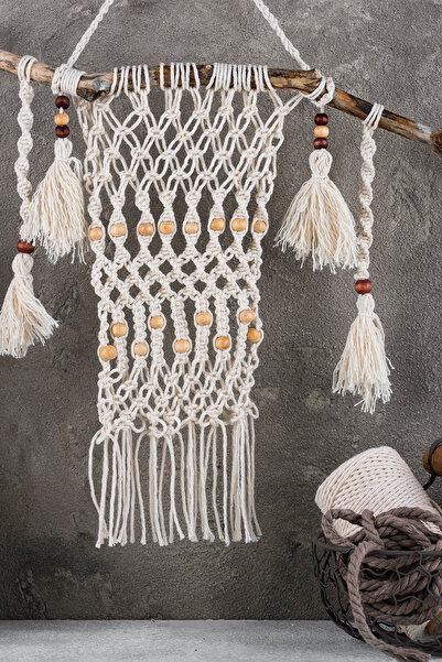 Bevella Macrame Cord Premium 3 Büküm Burgulu Pamuk Makrome Ipi 3 Mm 250 gr Lacivert