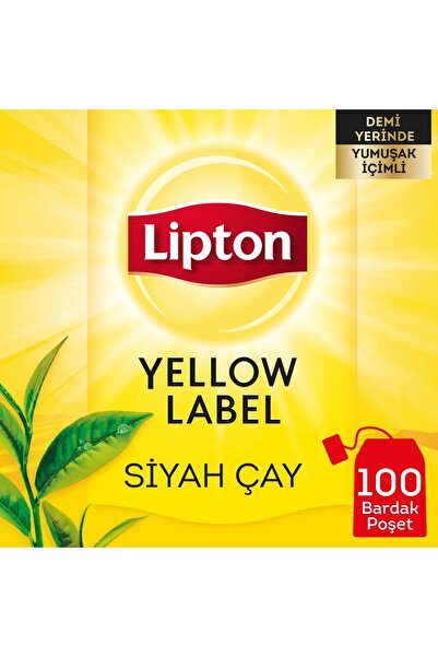 Lipton Yellow Label Bardak Poşet Çay 100'lü