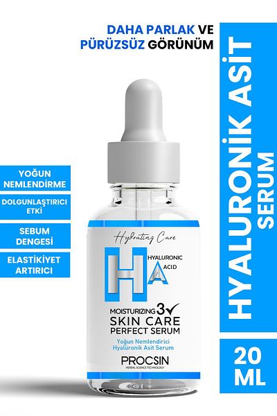 PROCSIN Intensive Moisturizing Hyaluronic Acid Serum 20 ml