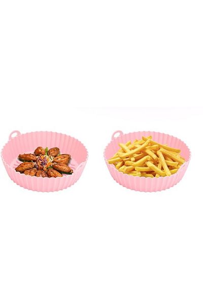 ASPARTAM Airfryer Cooking Bowl - Silicone Air Fryer Mold