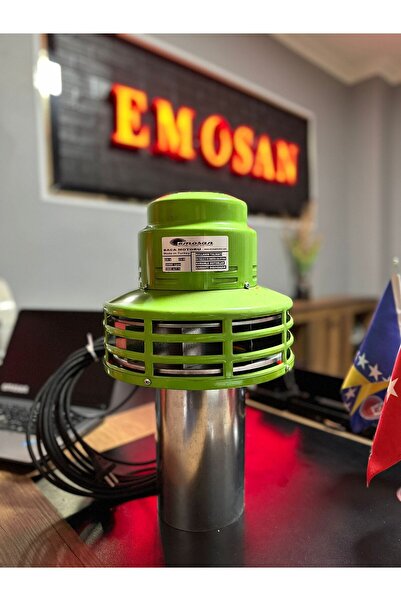 EMOSAN Baca Motoru, Baca Aspiratörü, Baca Fanı 9 mt Kablolu