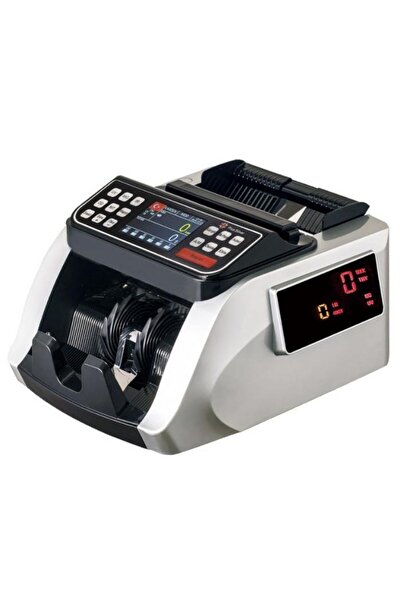 DEOMEKS Plus Silver TL / EURO Kağıt Para Sayma Makinesi - Gri / Siyah Renk