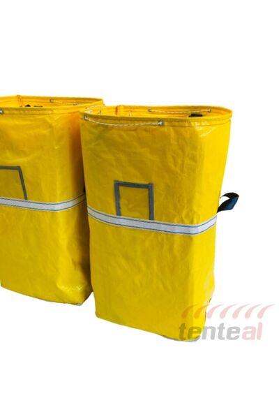 tenteal Tekstil İş Taşıma Branda Çuval Sarı 2'li Paket