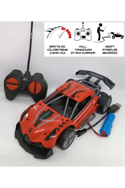 LRS STORE Süper Hızlı Uzaktan Kumandalı Şarjlı Araba Full Fonksiyon Buggy Ara...