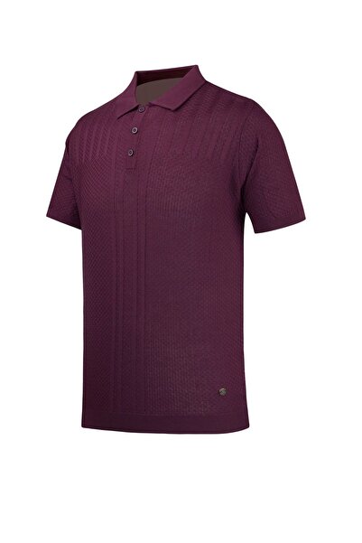 Çizgi Triko Ανδρικά καλοκαιρινά πλεκτά πόλο γιακά κανονική εφαρμογή