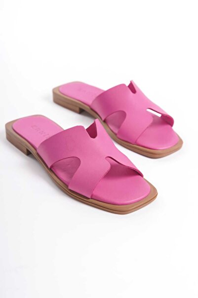 ERNİLA Γυναικείες παντόφλες από γνήσιο δέρμα - Άνετες και κομψές