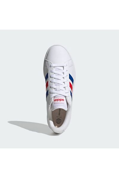 adidas Grand Court Base 2.0 Gw9252 - Men's White Sneakers