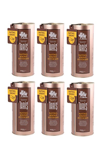 Tariş Natural Birinci Kuzey Ege Zeytinyağı 2 Lx6Ad( Zeytinin tadını ve aromas...