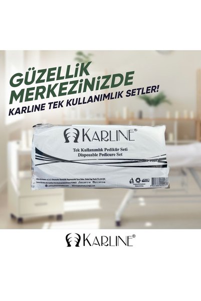 Karline Pedicure Set with Slippers (with Pedicure Socks as a Gift)