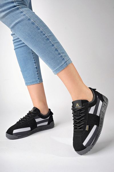 pasyone Pantofi negri casual damă 