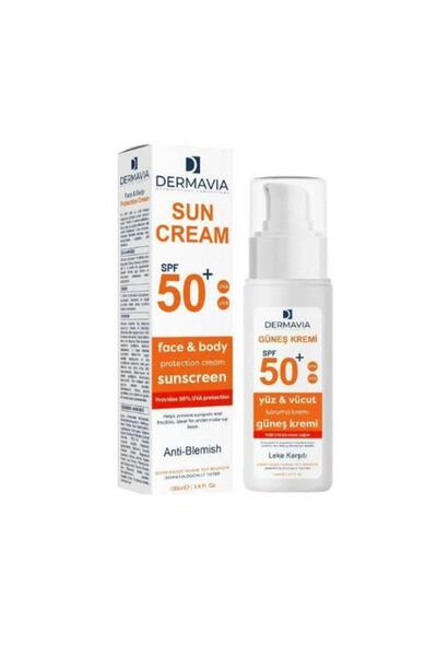 Cold-Mix Dermavia Güneş Kremi Lekeli Karşıtı Spf 50+ 100 ml