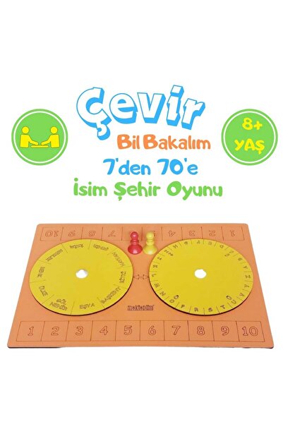 mekteplim Educational Game - Orange City and Name Knowledge Game 7 to 70