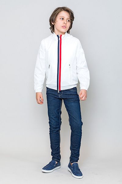 incity Boy's Shiny Fabric Raincoat