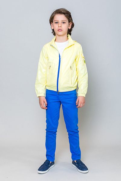 incity Boy's Shiny Fabric Raincoat