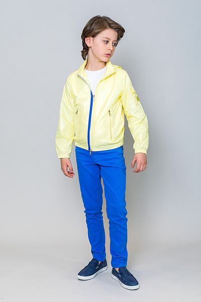 incity Boy's Shiny Fabric Raincoat
