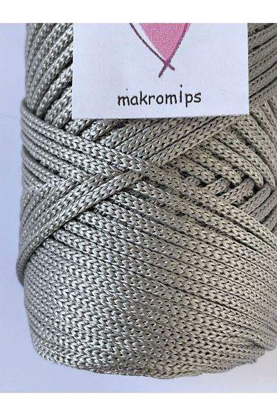 Makromİps 1. Κορδόνι μακραμέ πολυστερικής ποιότητας Premium - 100g 1,5mm Χομπί πλεκτή τσάντα χειρός