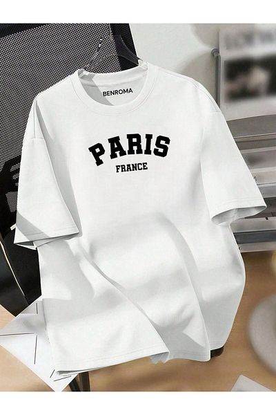 BENROMA Μπλουζάκι Paris Printed Unisex Oversize - Διατίθεται για ηλικίες 3-12 ετών