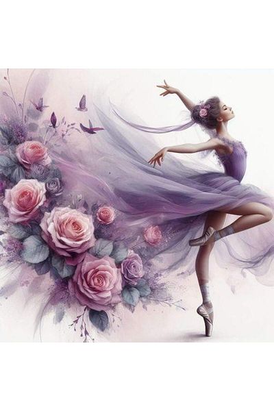 dialands 60X60Cm Dancing with Flowers - Dm189
