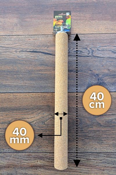 Vixpet 40 cm Venty Pedicure Parrot Perch - Macaw Cockatoo Jako Amazon Alexander L242