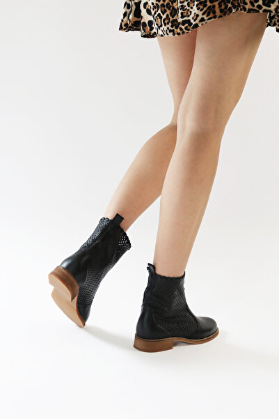 Elile Shoes Hakiki Deri 34-35-41-42-43-44 Numara Kadın Yazlık  Çizme